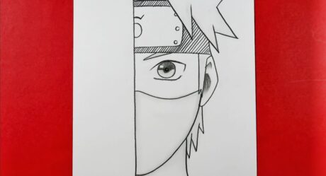 Boceto de anime fácil / Cómo dibujar Naruto Tutorial fácil / ma dibujos