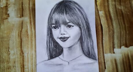 HOW TO DRAW BLACKPINK LISA / PENCIL SKETCH / BLACKPINK LISA NASIL ÇİZİLİR / KARAKALEM