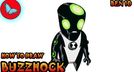 How To Draw Buzzhock From Ben 10 | Drawing Animals