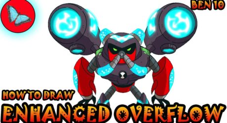 How To Draw Enhanced Overflow From Ben 10 | Drawing Animals