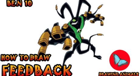 How To Draw Feedback From Ben 10 | Drawing Animals