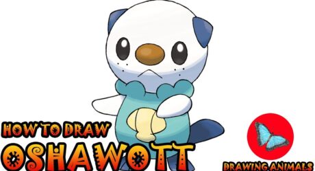 How To Draw Oshawott Pokemon | Drawing Animals