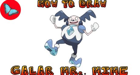 How To Draw Pokemon – Galar Mr. Mime | Drawing Animals