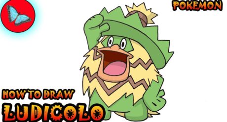 How To Draw Pokemon – Ludicolo