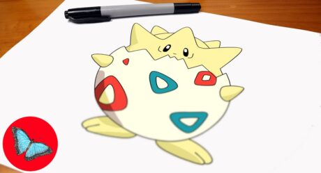 Comment dessiner Pokemon – Togepi étape par étape