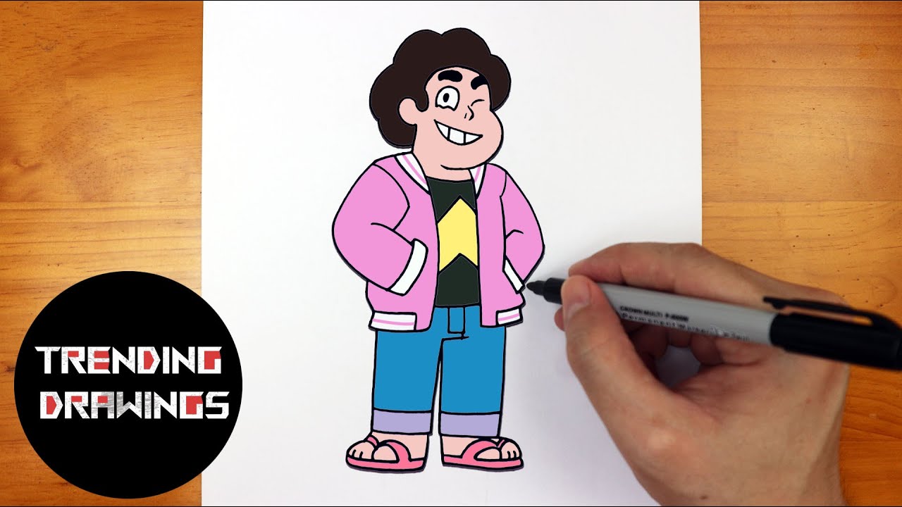 Comment Dessiner Steven De Steven Universe étape Par étape