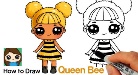 Comment dessiner la reine des abeilles LOL Surprise Doll