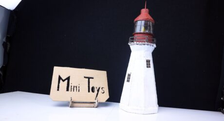 How to make a Lighthouse from cardboard – DIY cardboard projects