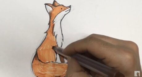 Tilki nasıl çizilir – Tilki resmi çizimi | how to draw a fox easy