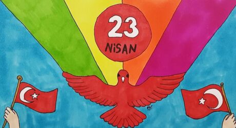 özgürlük kuşu çizimleri – 23 nisan resmi nasıl çizilir – bayrak tutan el çizimi