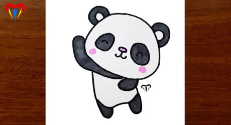 panda çizimi – kolay panda çizimleri – kolay çizimler, basit, sevimli, güzel, tatlı, resim