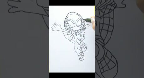 Dessins de Marvel’s Spidey and His Amazing Friends – Ghost spider #shorts