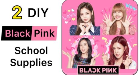 2 DIY BlackPink School Supplies / Paper craft for school / backpink crafts / crafts with paper / DIY