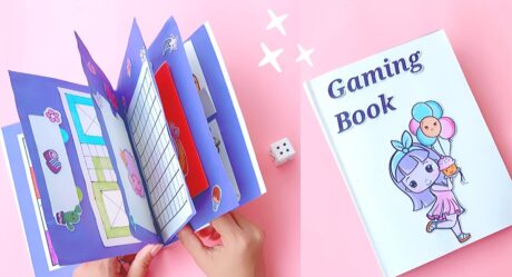 7 Easy Paper Gaming Book Part-2 / DIY Cute Gaming Book Idea / Paper Toys