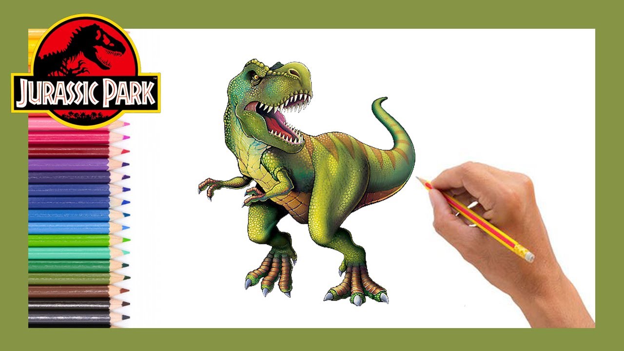 Aprende A Dibujar Un Tiranosaurio Rex How To Draw A T Rex 2023