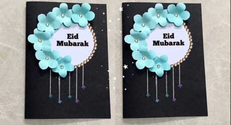 Beautiful Eid Mubarak cardEasy Handmade Greeting Card for Eid | Eid decoration ideas |Eid Gift