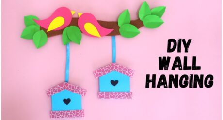 Bird House Wall Hanging DIY Craft Tutorial