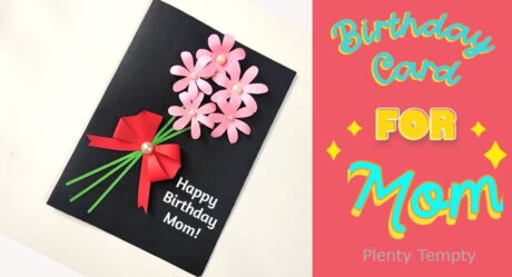 Birthday Card for Mom / Happy Birthday Card Ideas / Handmade Cards / Card Making Tutorials