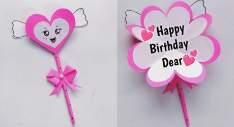 Birthday Greeting Card Making / Happy Birthday Card For Loved Ones (2022)/ DIY Cute Birthday Card