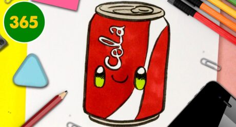 COMMENT DESSINER SODA KAWAII Dessins facile kawaii