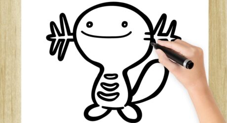 HOW TO DRAW POKÉMON WOOPER SUPER EASY