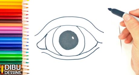 Comment dessiner un Oeil réaliste | Dessins faciles