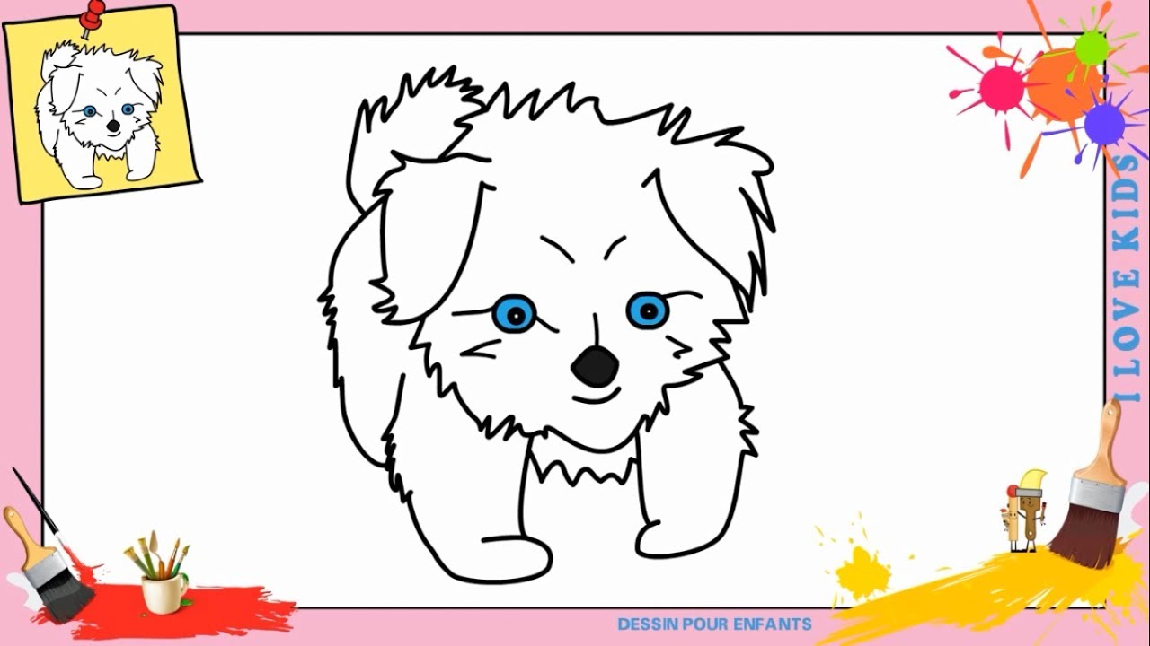 Comment Dessiner Un Chien 3 Facilement Etape Par Etape