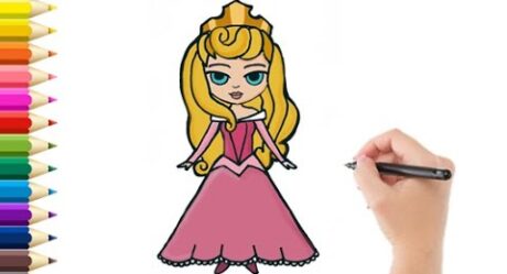 How to Draw Disney Princess Aurora / How to Draw Disney Princess Aurora