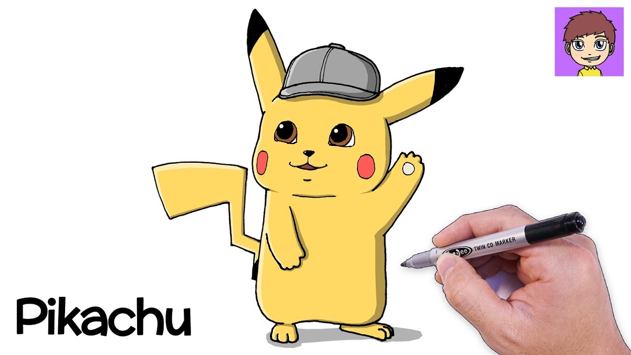 Como Dibujar A Pikachu Paso A Paso Dibujos Para Dibujar Dibujos Faciles Pokemon 8877