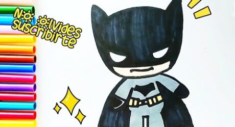 How to draw Batman kawaii – How to draw batman