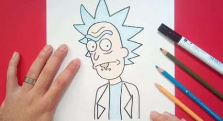Como dibujar a Rick paso a paso – Rick And Morty | How to draw Rick