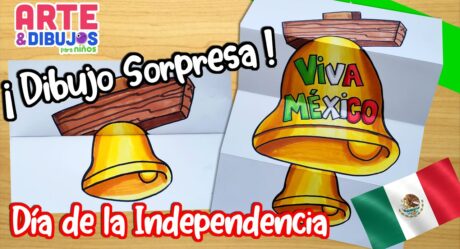 Como dibujar una CAMPANA | Independencia de México | DIBUJO SORPRESA