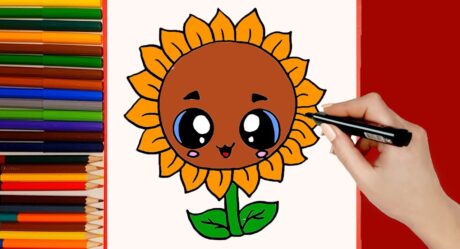 Easy things to draw. How to draw a sunflower