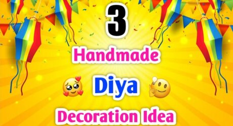 DIY : 3 Best Diya Decoration Ideas At Home • diya decoration idea 2021 • diya decoration competition