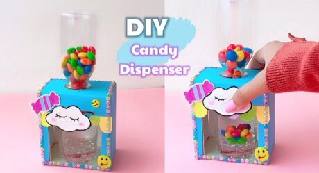 DIY Cute Chocolate Dispenser Machine | How to make Gumball Candy dispenser Machine at home