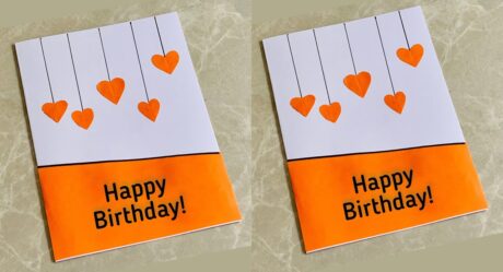 DIY-Easy BIRTHDAY Card| Beautiful Greeting card for Birthday|#papercrafts #shorts #ytshorts #diy