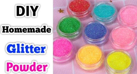 DIY : Homemade Glitter Powder Making • glitter powder making at home • 3 type of glitter powder idea