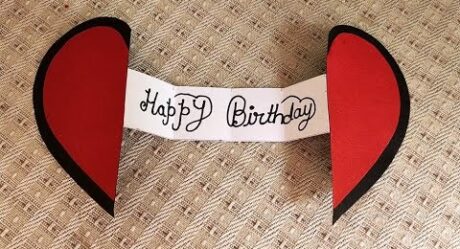 DIY – How to make Special Birthday Card | Beautiful Handmade Birthday card | Gift Idea.