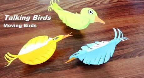 DIY – Talking and Moving Birds | Cute Moving Birds | Bird Making DIY