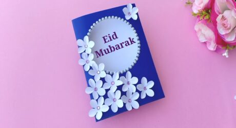 Diy Eid Mubarak Card Ramadan Gretting card's / Eid-Al-Fittr Eid Gretting Card / Handmade Eid Card