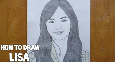 Dessin-Lisa|Blackpink|Croquis de Lalisa Manoban|Comment dessiner Lisa|Lisa Sketch pour les débutants|리사