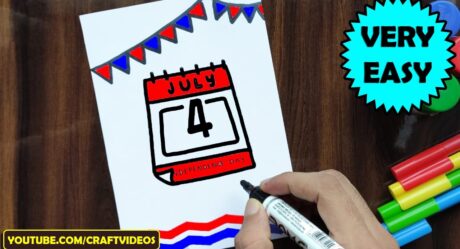 EASY FOURTH OF JULY DRAWINGS, INDEPENDENCE DAY DRAWING