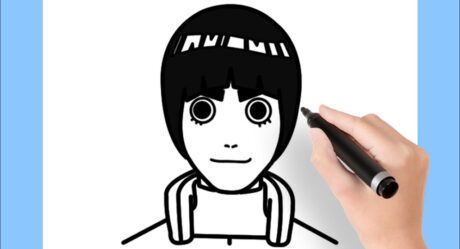 CÓMO DIBUJAR A ROCK LEE