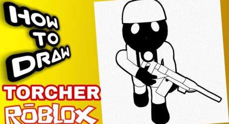 COMMENT DESSINER TORCHER / ROBLOX PIGGY / como dibujar a torcher de piggy roblox