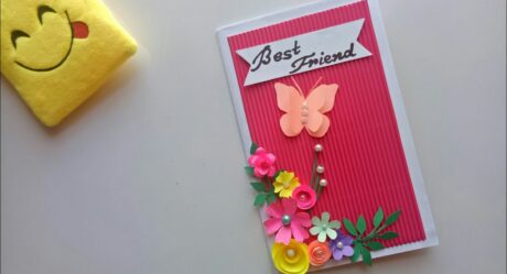 Handmade friendship card || friendship day card