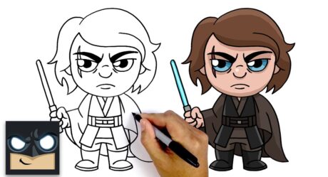 Comment dessiner Anakin Skywalker | Guerres des étoiles