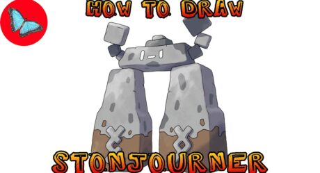 How To Draw Pokemon – Stonjourner | Drawing Animals