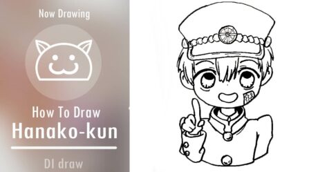 How to Draw Hanako-kun | Jibaku Shounen Hanako-kun