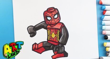 How to Draw LEGO SPIDERMAN NO WAY HOME