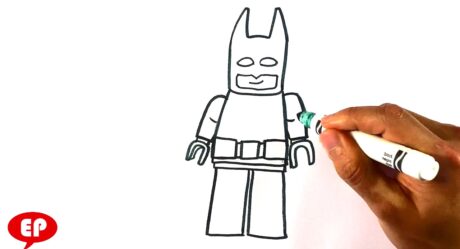 How to Draw Lego Batman – Step by Step for Beginners